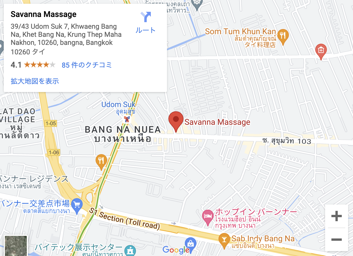 Google Map で地図を見る